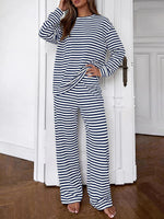 Striped Cotton Lounge Set