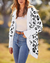 Leopard Knit Cardigan