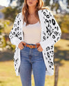 Leopard Knit Cardigan