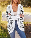 Leopard Knit Cardigan