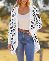 Leopard Knit Cardigan