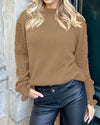 Hollow Out Crochet Sweater