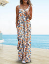 Boho Cotton Floral Jumpsuit