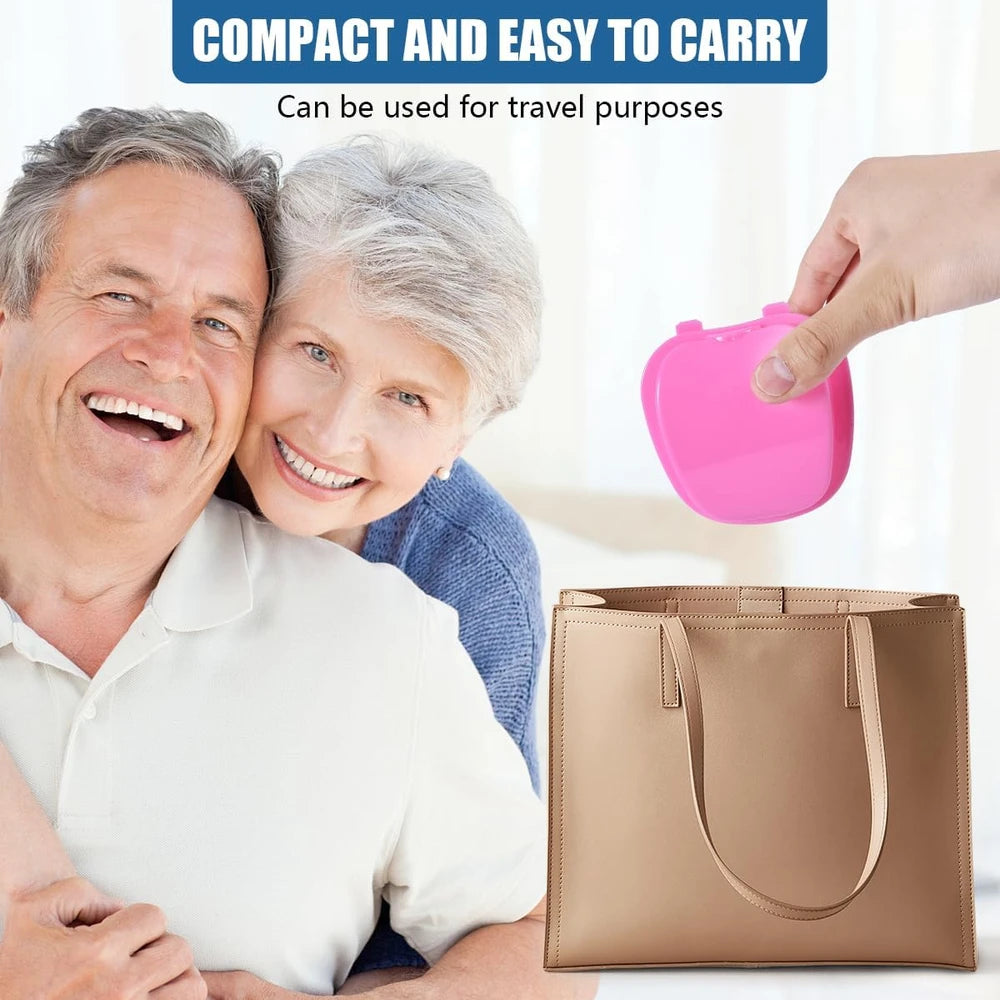 Denture Bath Case Storage Container