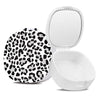 Leopard Print Retainer Case with Mirror