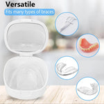 Leopard Print Retainer Case with Mirror