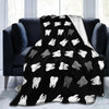 Dental Dentist Flannel Throw Blanket
