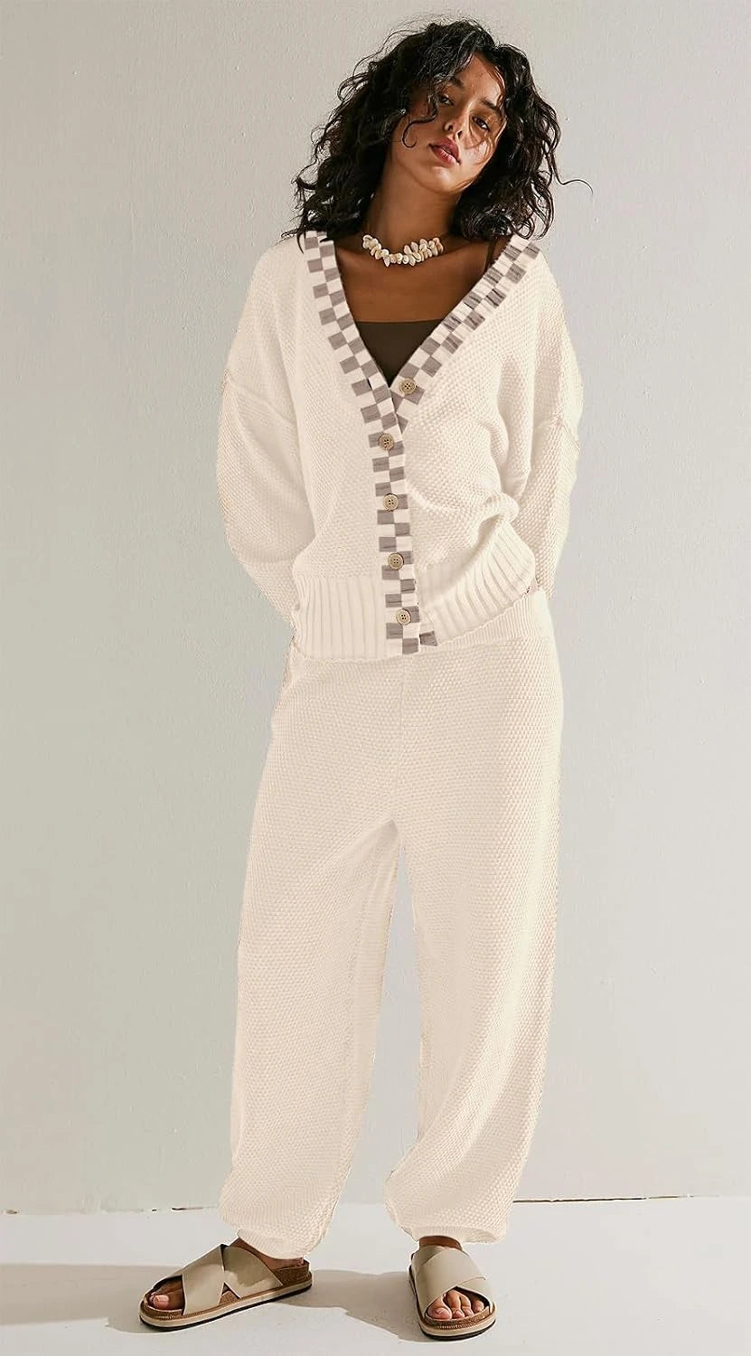 Knit Sweater Lounge Set