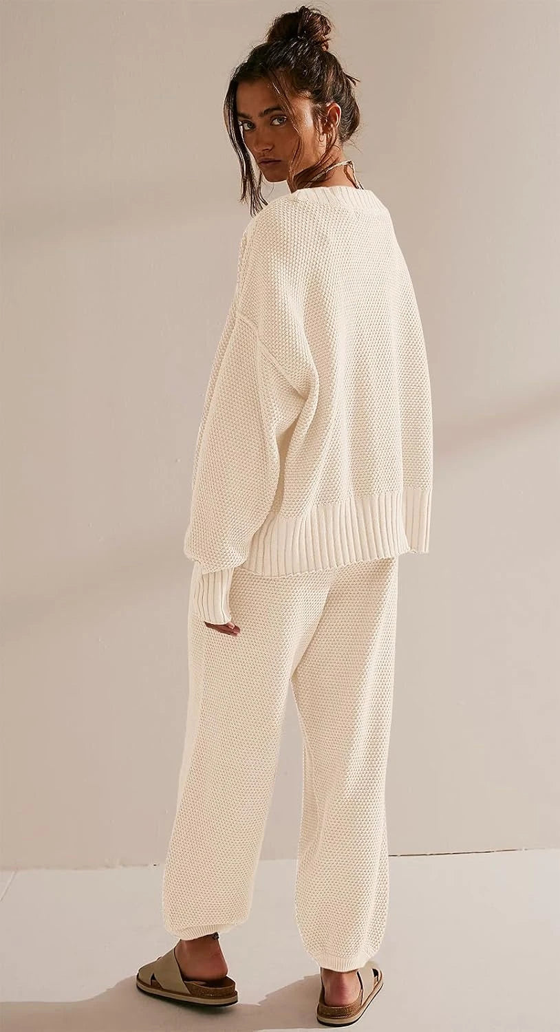 Knit Sweater Lounge Set