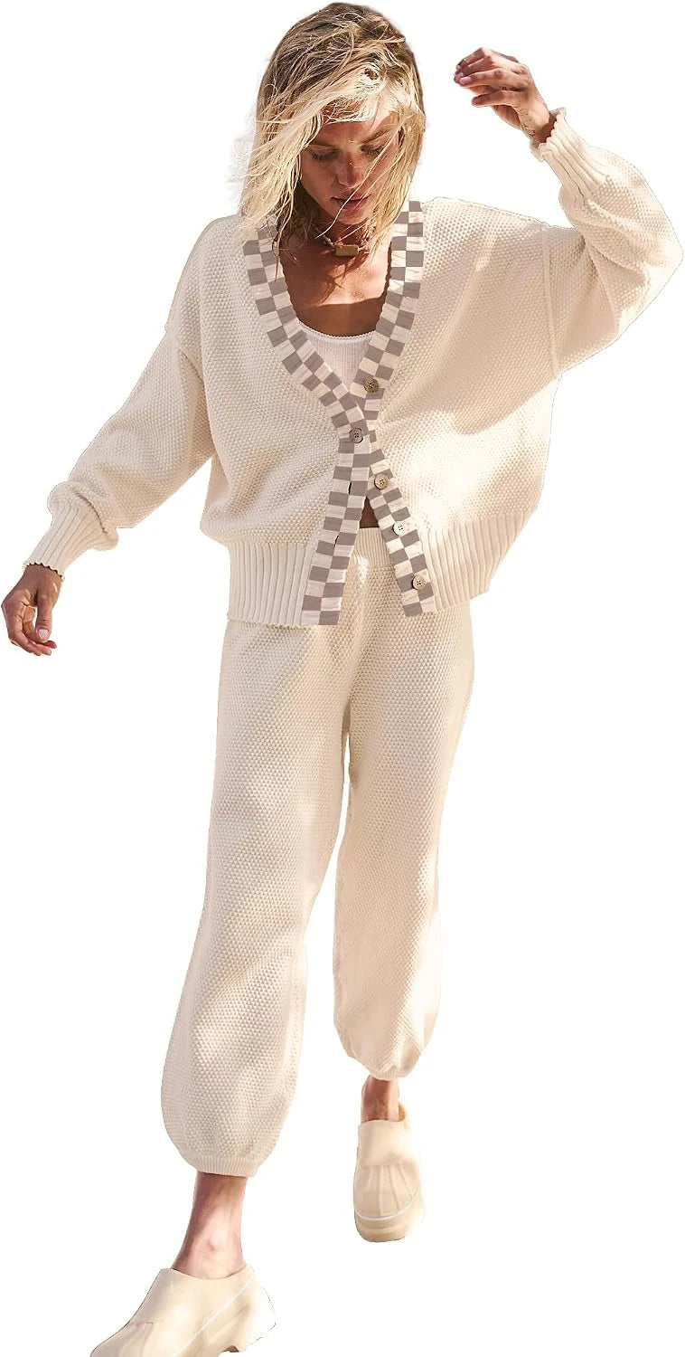 Knit Sweater Lounge Set
