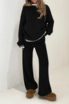 Two Piece Knit Sweater Outfit
