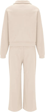 Cotton Blend Two Piece Sweatsuit