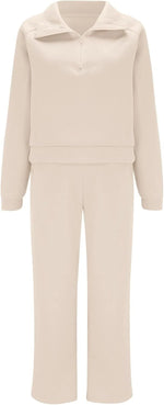 Cotton Blend Two Piece Sweatsuit