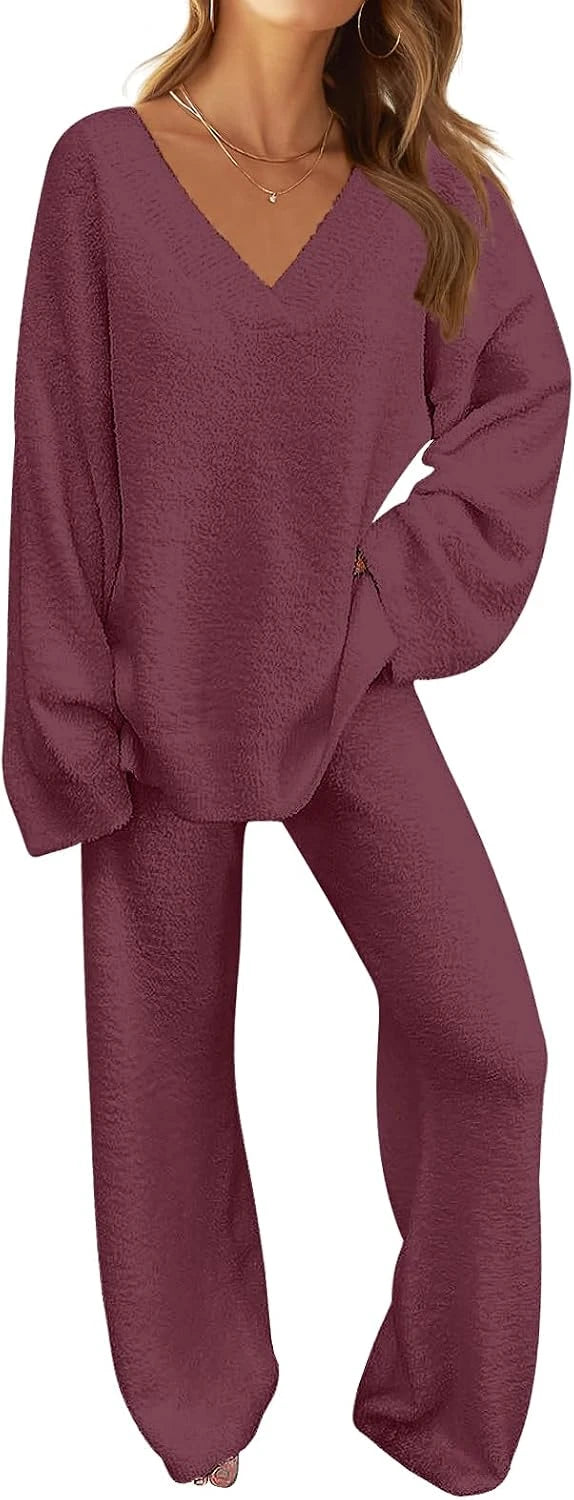 Fuzzy Fleece Lounge Set