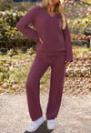 Fuzzy Fleece Lounge Set