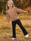 Toddler Girl Ribbed Flare Outfit