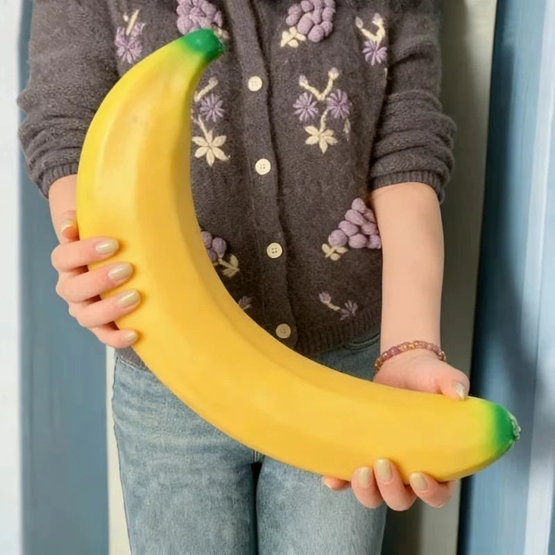 Giant Banana Slow Rising Squeeze Toy