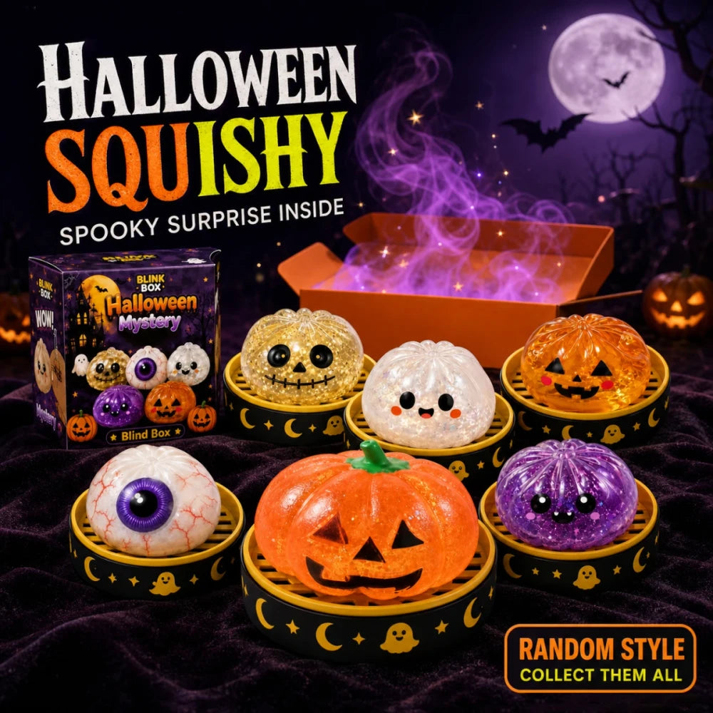 Halloween Glitter Mystery Squishy