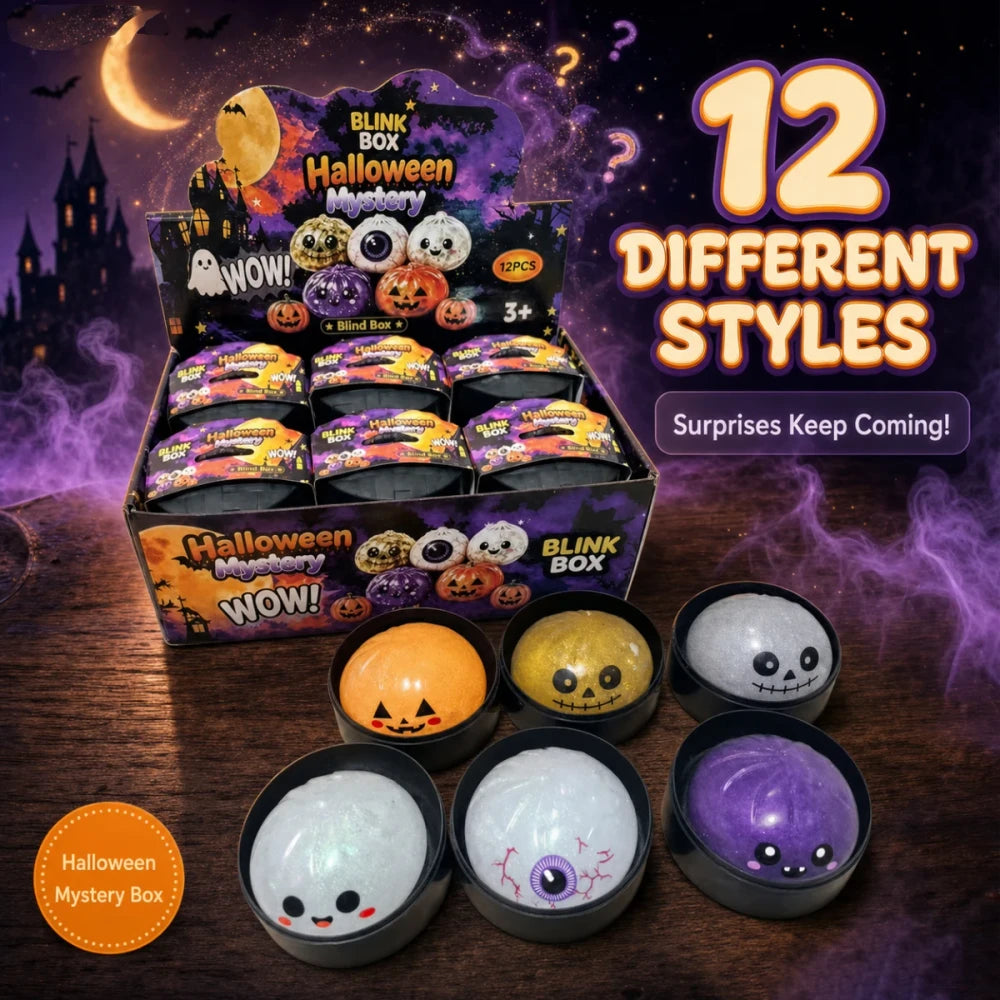 Halloween Glitter Mystery Squishy