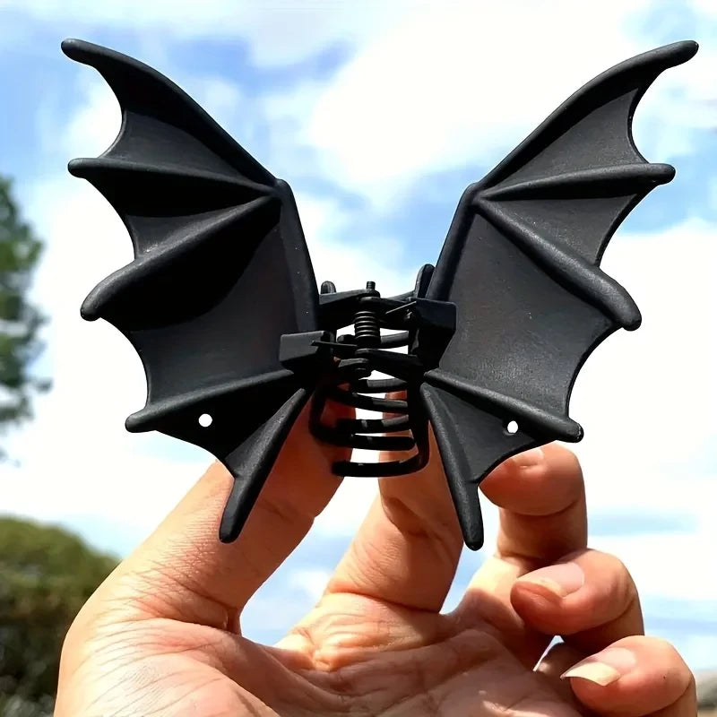 Gothic Bat Hair Clip