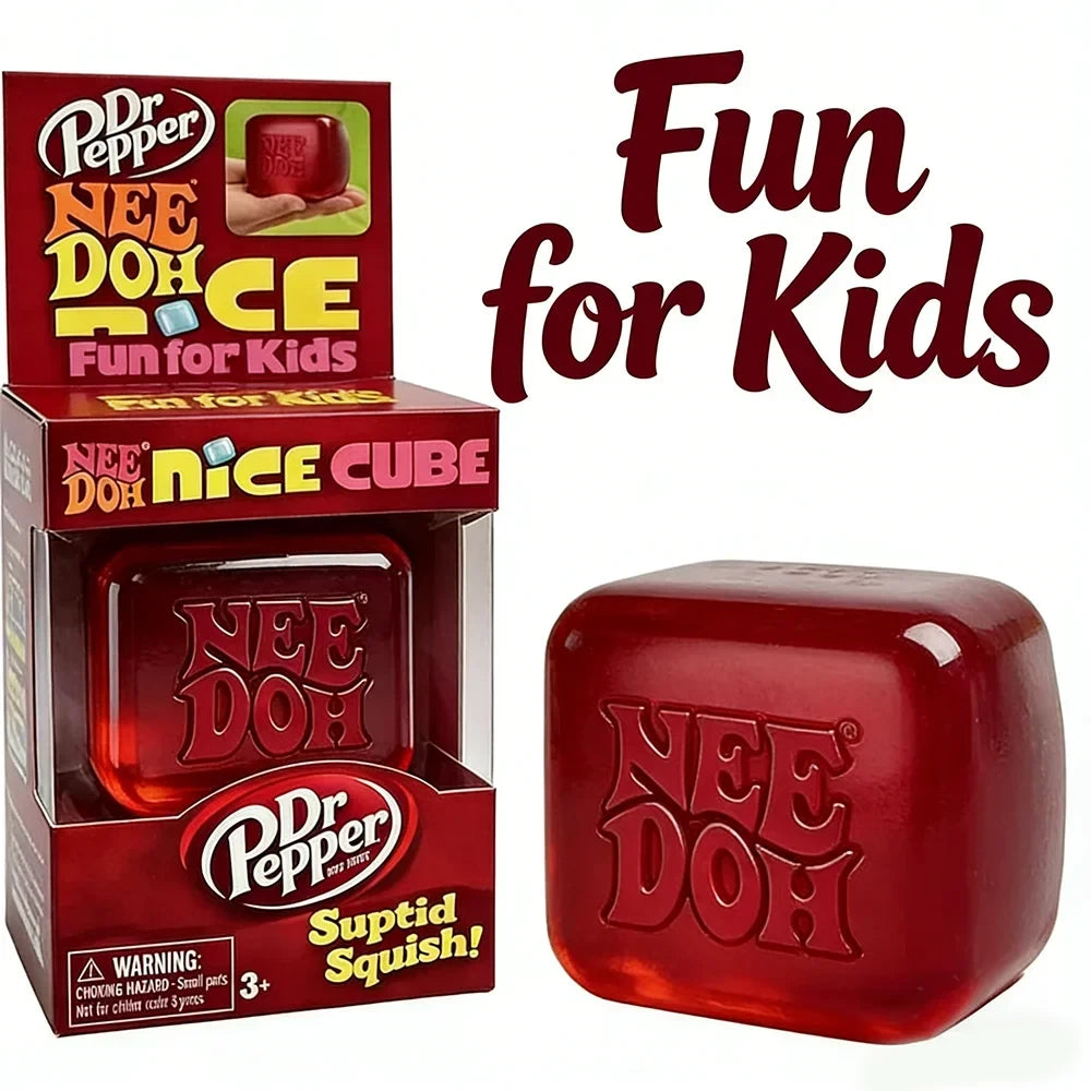 Dr Pepper NeeDoh Sensory Cube