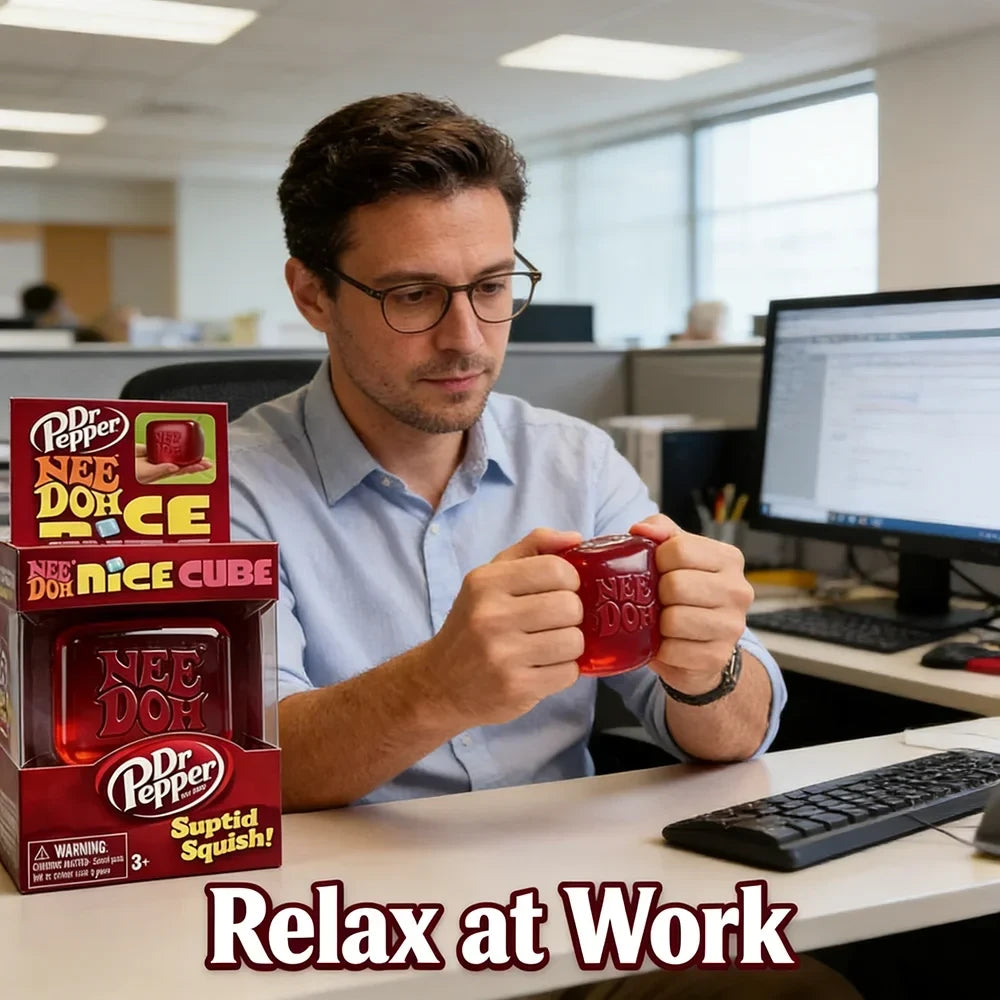 Dr Pepper NeeDoh Sensory Cube