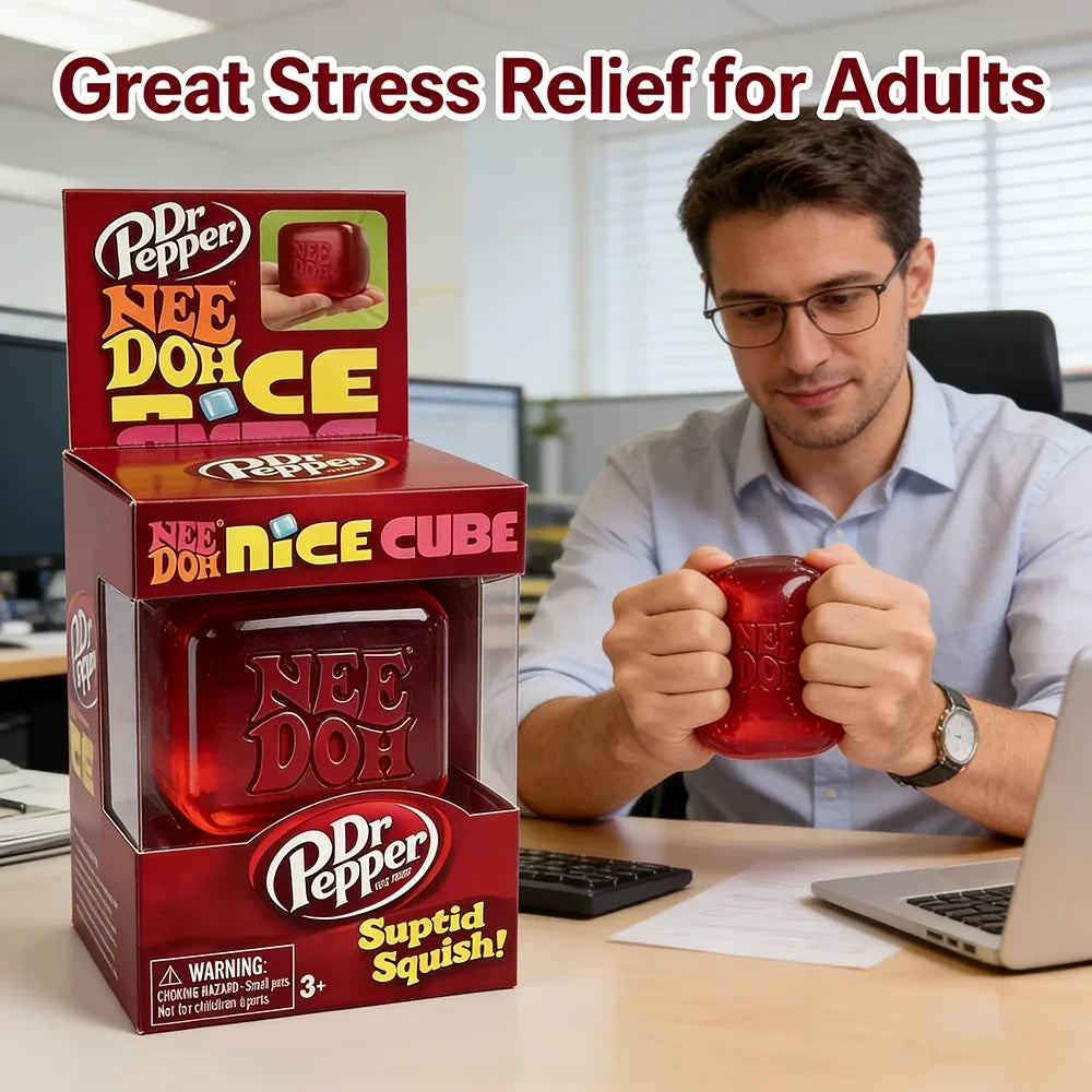 Dr Pepper NeeDoh Sensory Cube