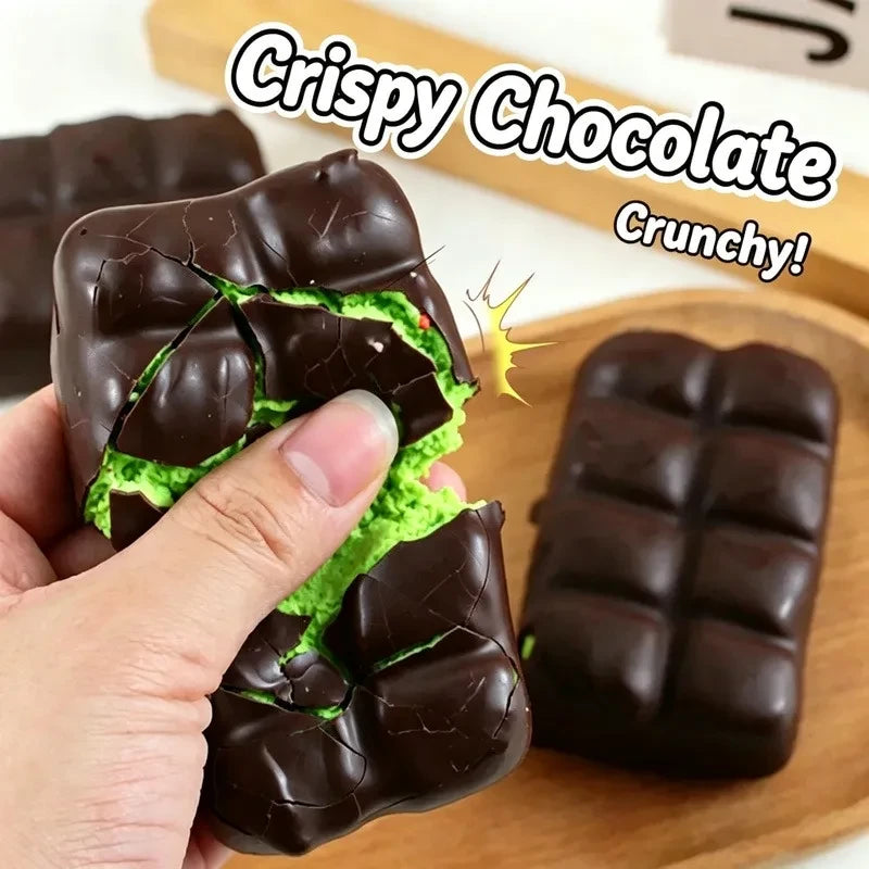 Clay Filled Chocolate Squishy Fidget Toy