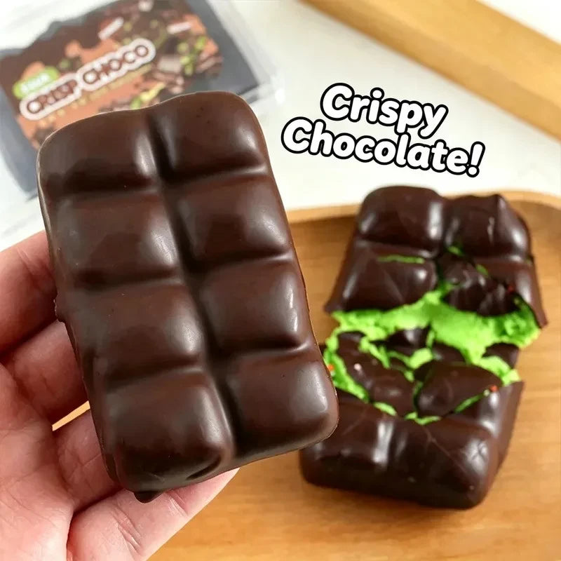 Clay Filled Chocolate Squishy Fidget Toy