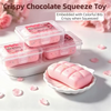 Clay Filled Chocolate Squishy Fidget Toy