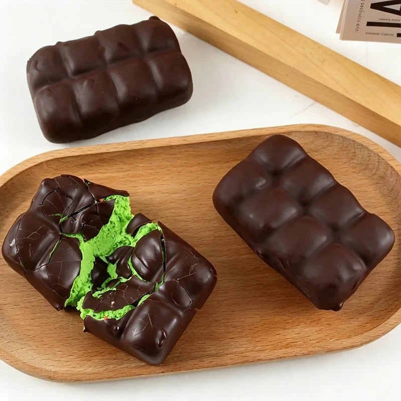 Clay Filled Chocolate Squishy Fidget Toy