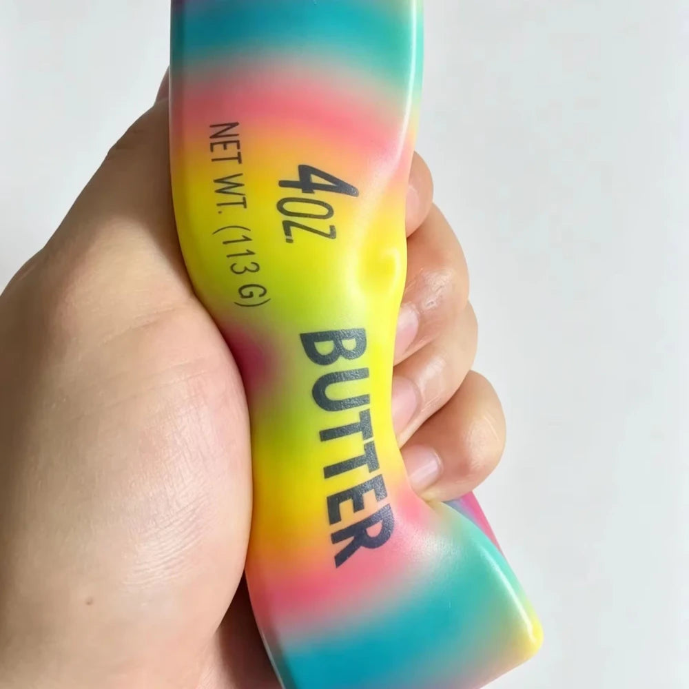 Soft Squeezable Butter Stick Fidget Toy