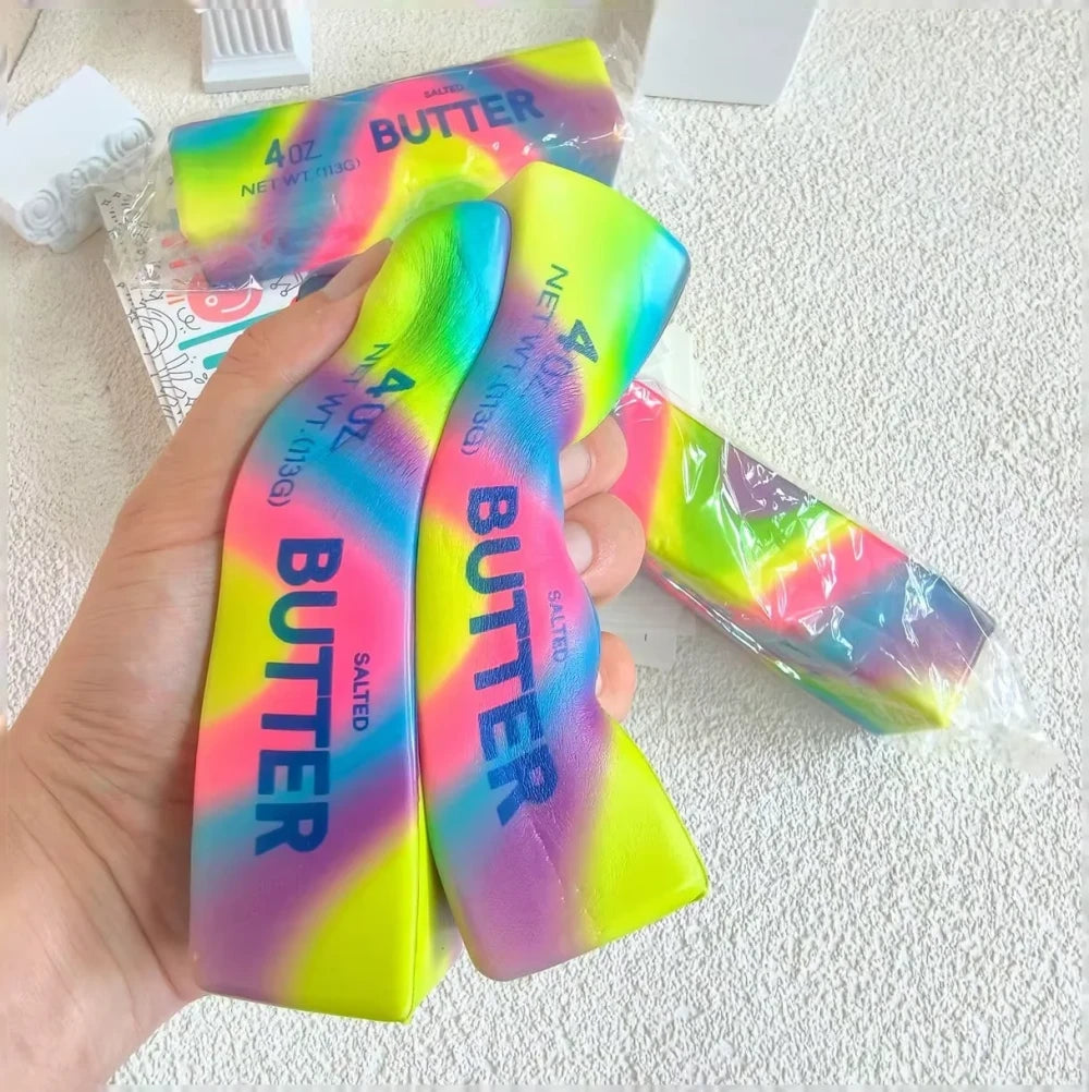 Soft Squeezable Butter Stick Fidget Toy