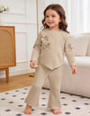 Toddler Girl Knit Outfit Set