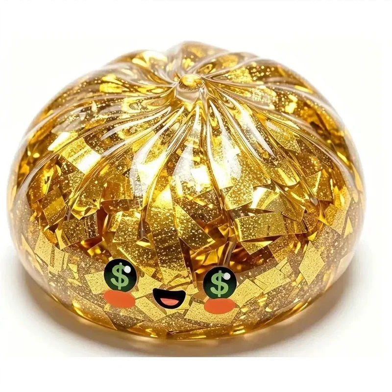 Glitter Steamed Bun Fidget Toy
