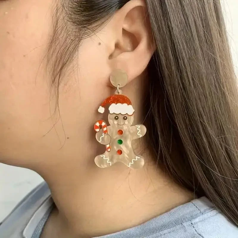 Christmas Drop Earrings
