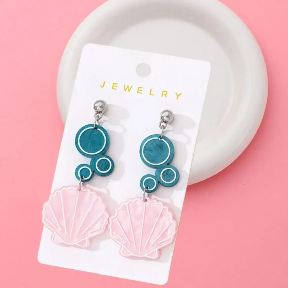 Shell Drop Earrings