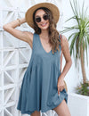 Athlisan Sleeveless Cotton Mini Dress