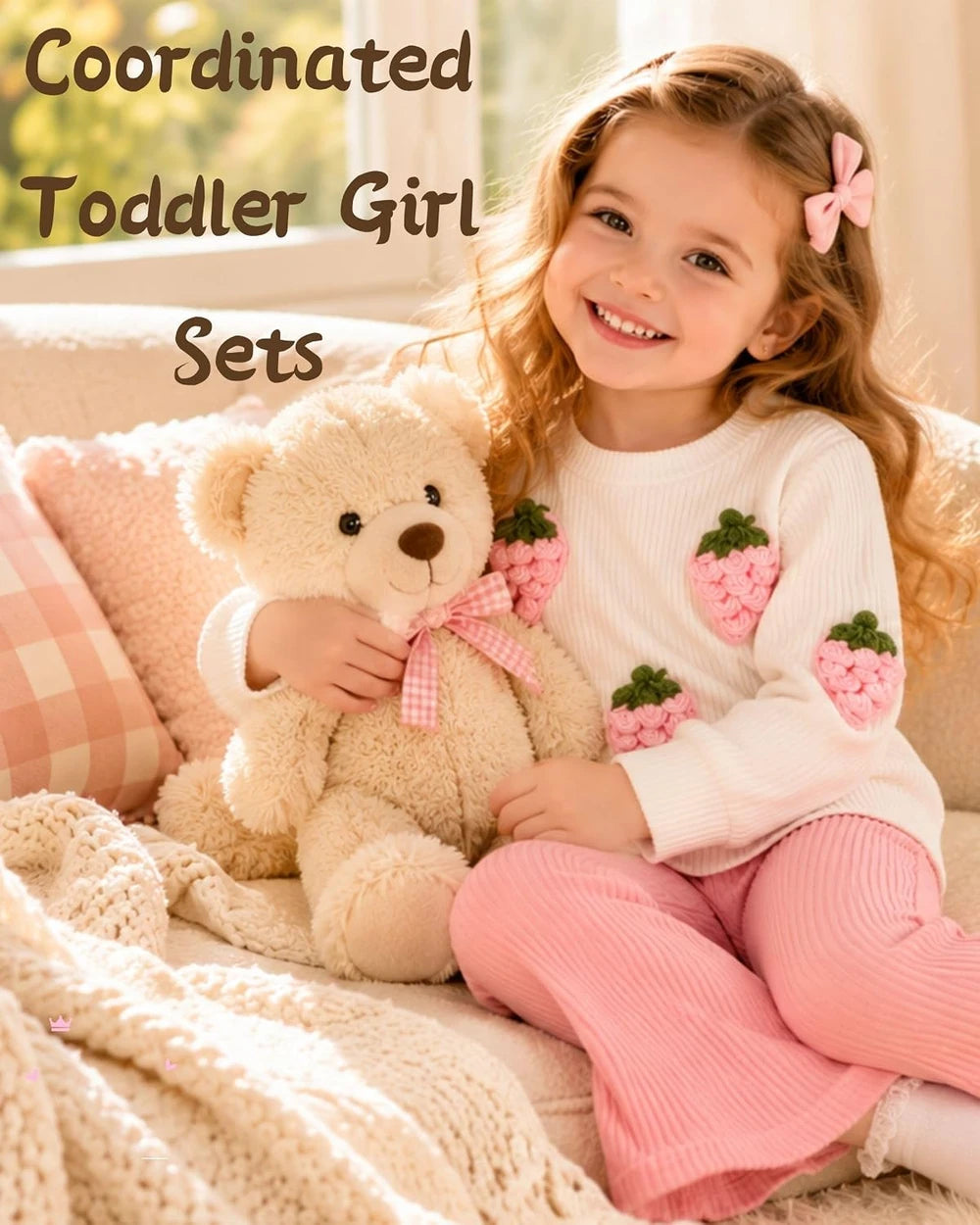 Cozy Toddler Matching Knit Set