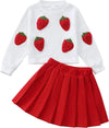 Toddler Girls Winter Skirt Set