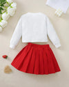 Toddler Girls Winter Skirt Set
