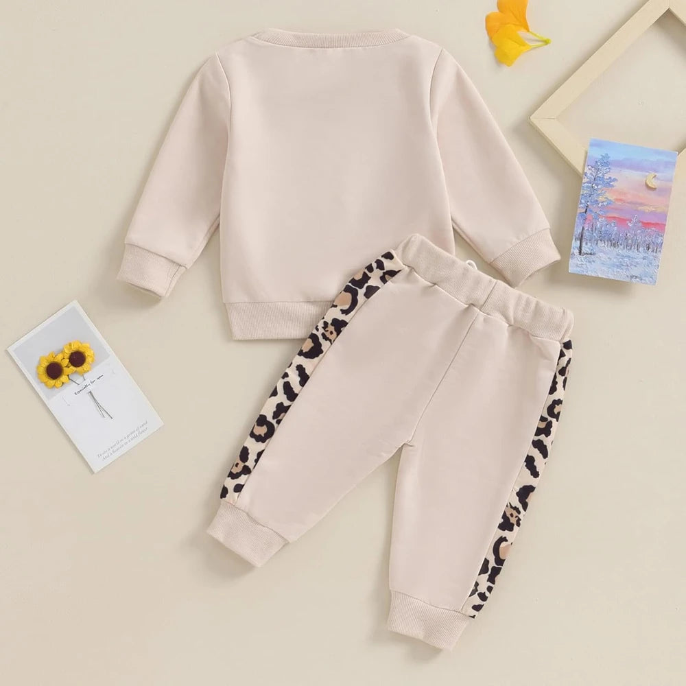 Toddler Girl Sweatshirt Pants Set