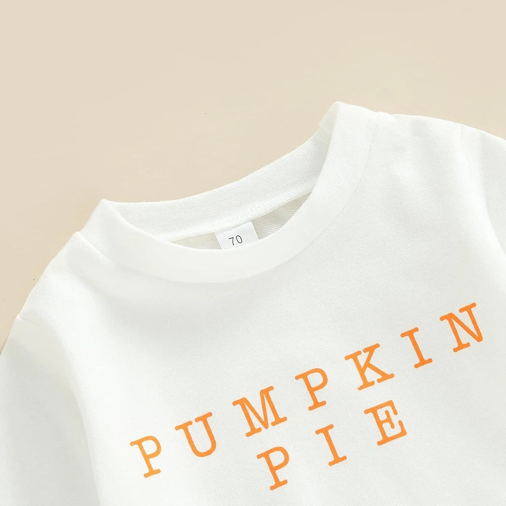 Pumpkin Toddler Girl Fall Outfit Set