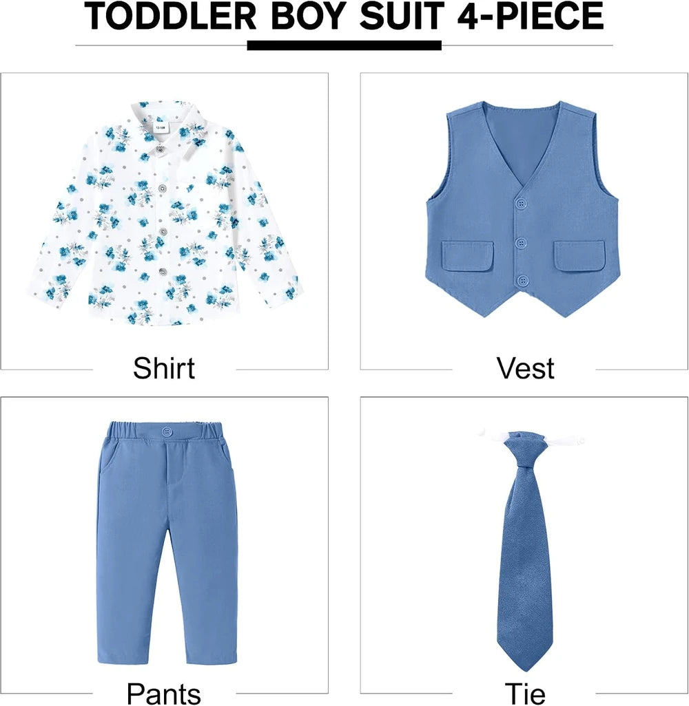 Toddler Boy Formal Suit Set