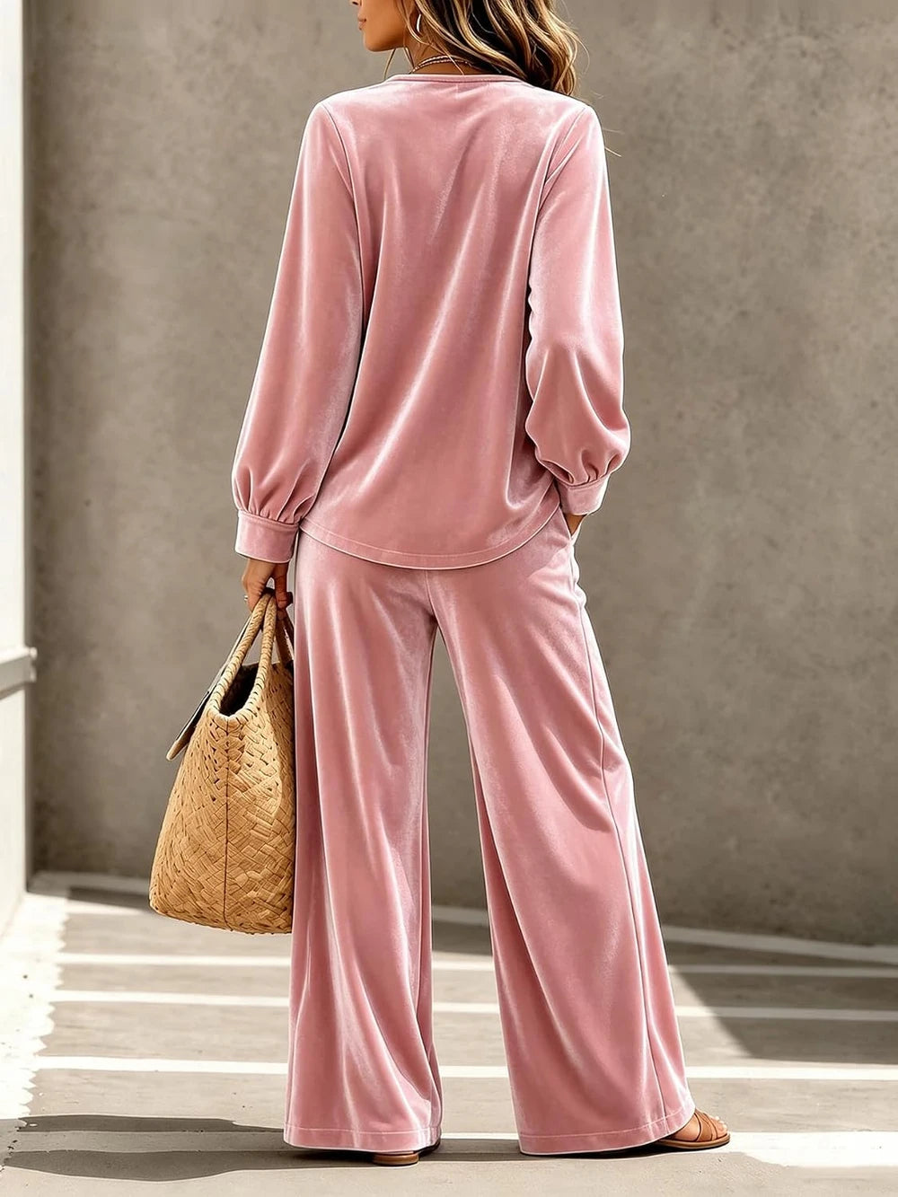 Viatabuna Velvet Lounge Set