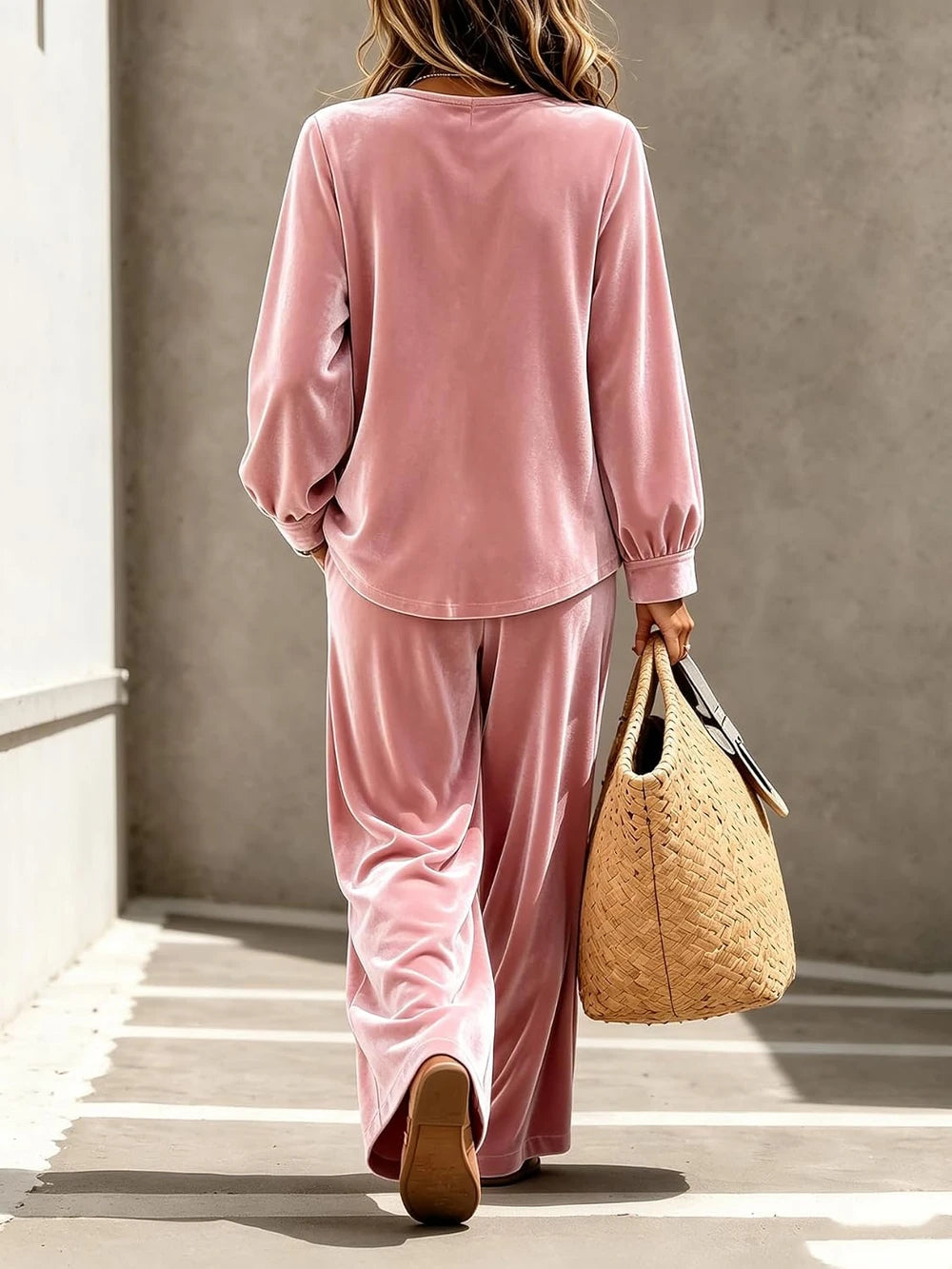 Viatabuna Velvet Lounge Set