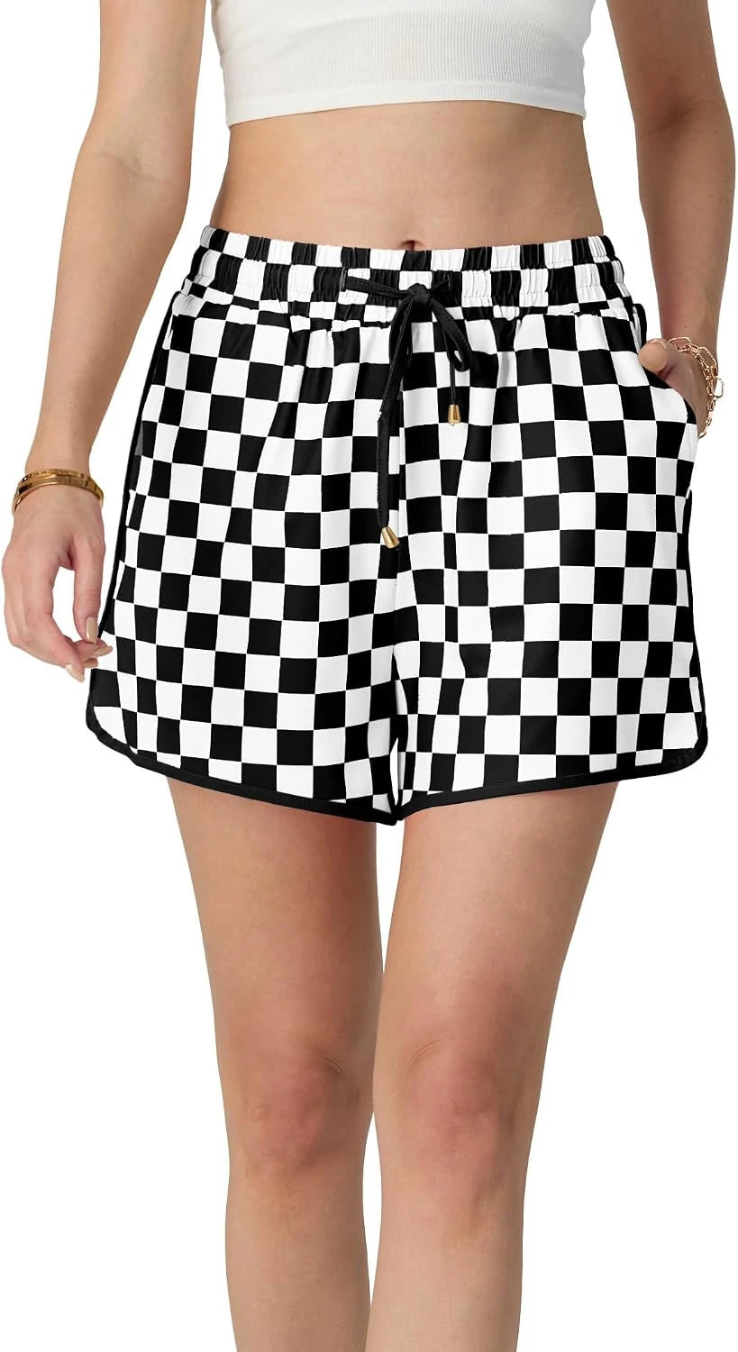 Checkered Lounge Shorts