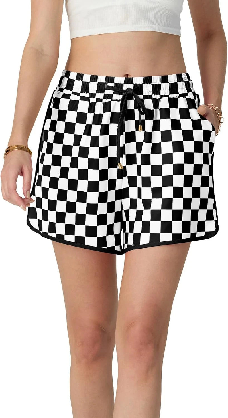 Checkered Lounge Shorts