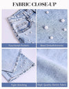 Kedera Wide Leg Denim Pants