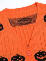 Striped Knit Oversized Cardigan